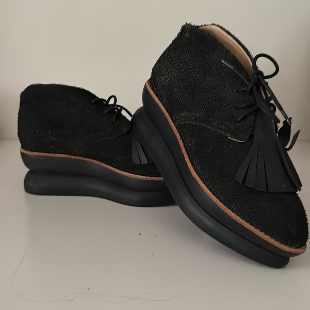 Gram wedge suede ankle boots